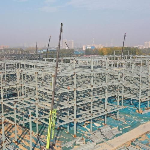 大跨度钢结构厂房工厂车间建造轻钢结构承接工程