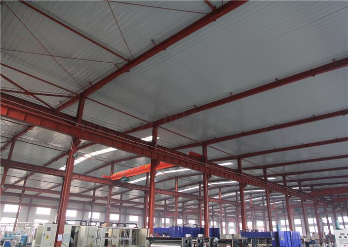 承接门式钢架工程 橡塑加工厂轻钢结构仓库 空间利用高 施工快捷